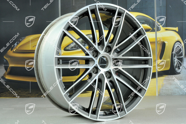 20" Felgensatz 911 Turbo IV, 11,5J x 20 ET56 + 9J x 20 ET51, Titan