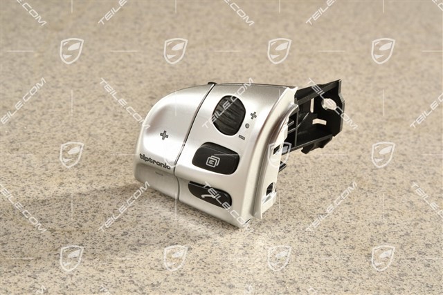 Switching module with Shift paddle, Tiptronic, Galvano silver, L
