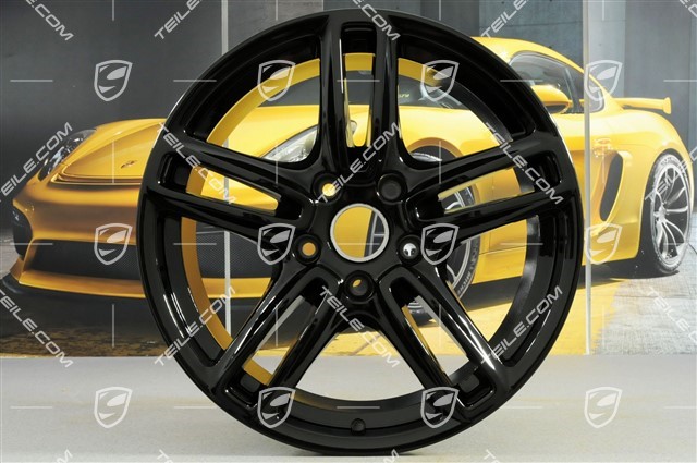 19-inch Panamera TURBO wheel, 10J x 19 ET61, in black (high gloss)