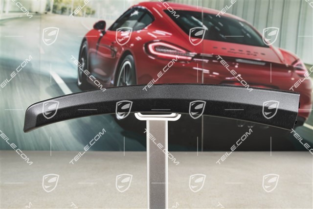 Front bumper spoiler, lateral, Black, GT4, R