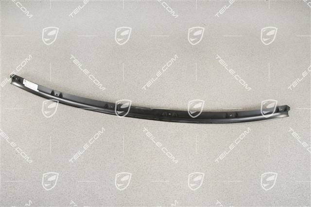 Convertible top retaining strip