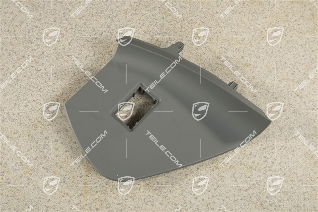 Cover, Stone grey, Airbag switch-off, R