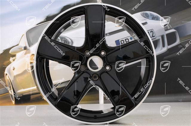 21-inch wheels rims set Cayenne Sport Classic, 10J x 21 ET50, in black