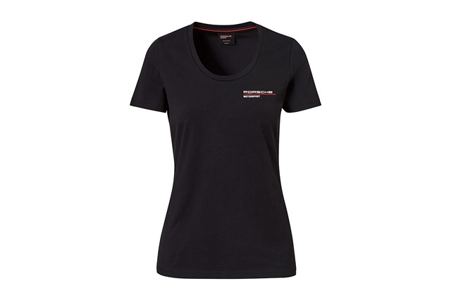 T-Shirt damski, czarny Motorsport L