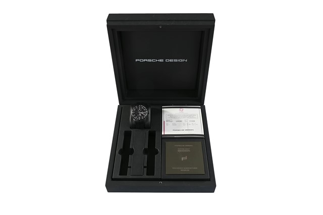 Porsche Design Chronograph, Armband Titan