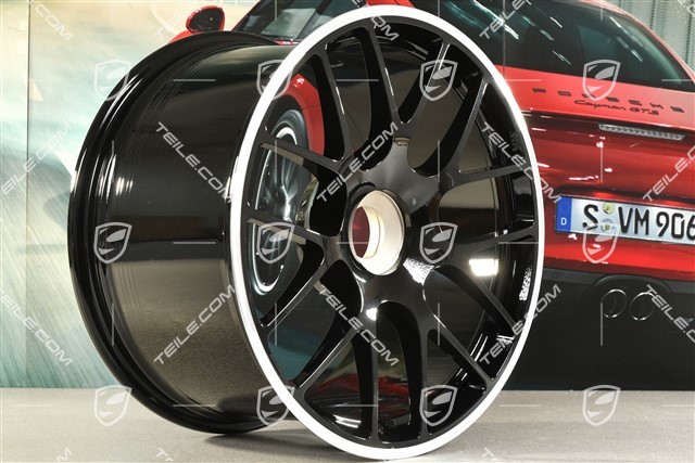 19" Felge RS SPYDER / Turbo Facelift, Zentralverschluss, Sondermodell 911 Carrera GTS, 11J x 19 ET51, schwarz