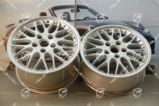 18-inch SportClassic II wheel set, 8J x 18 ET52 + 10J x 18 ET65