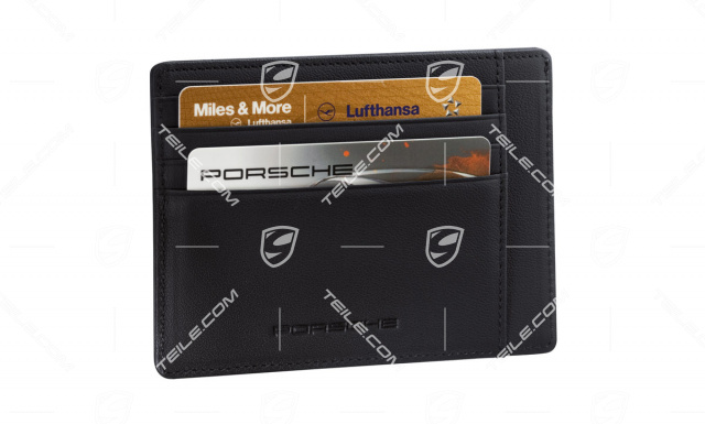 Credit card holder crest (car interior leather)