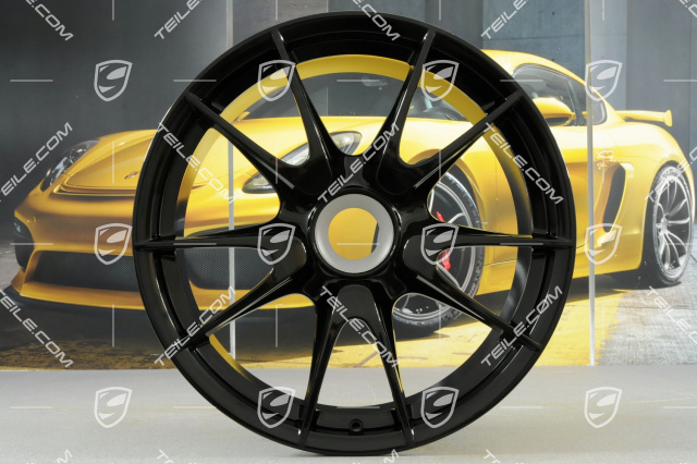 19-inch GT3 RS 4.0, GT2 RS wheel, central locking, 9J x 19 ET47, black