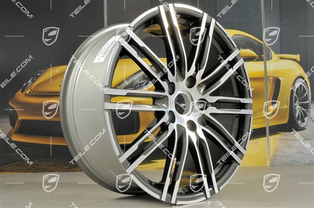 20-inch wheel rim set Turbo III, 8,5J x 20 ET57 + 10J x 20 ET50