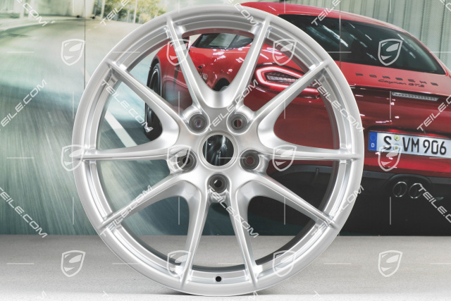 20-inch wheel, Carrera S III, Brilliant chrome finish, BORBET, 9,5J x 20 ET45