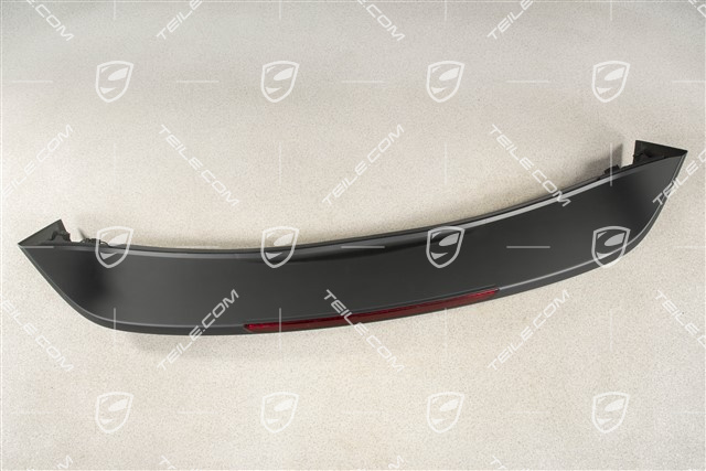 Rear spoiler, black mat