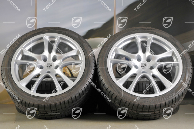 21-inch Cayenne Sport / GTS winter wheel set, wheels 10Jx21 ET50, tyres 295/35 R21Y