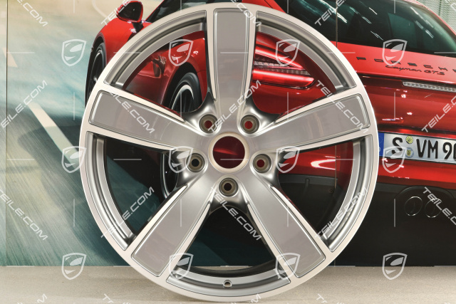 20-inch wheel Carrera Sport, 11,5J x 20 ET76, Platinum Silver Metallic