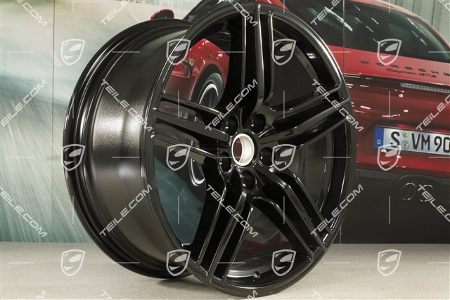 19" Felga Macan Design, 9J x 19 ET21, czarny wysoki połysk