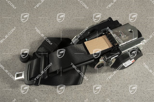 Coupe / Targa, Safety seat belt, Black, L