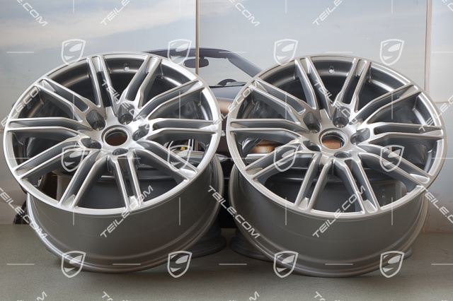 21" Felgensatz Sport Edition, 4x Felge 10J x 21 ET50, GT-Silbermetalic