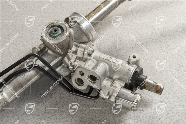 Steering gear, for vehicles with Servotronic