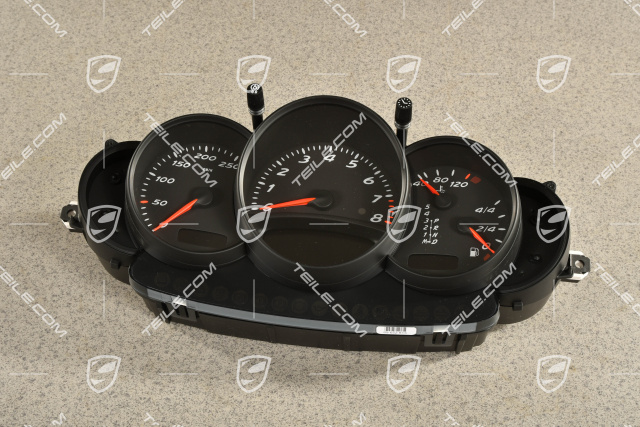 Instrument cluster, Tiptronic transmission, standard package