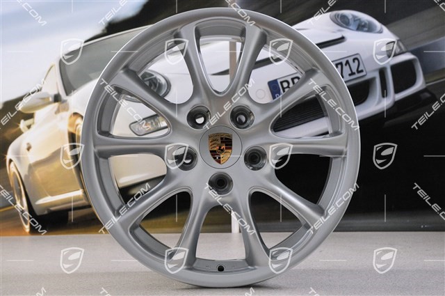 18-inch GT3 2004 (MK2) wheel set, 8,5J x 18 ET40 + 11J x 18 ET63