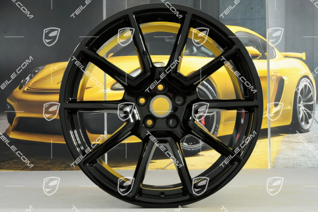 20-inch alloy wheel "Macan SportDesign" 10J x 20 ET19, black high gloss