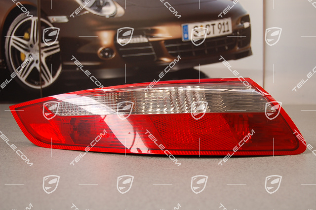 Rear light, red-white, L