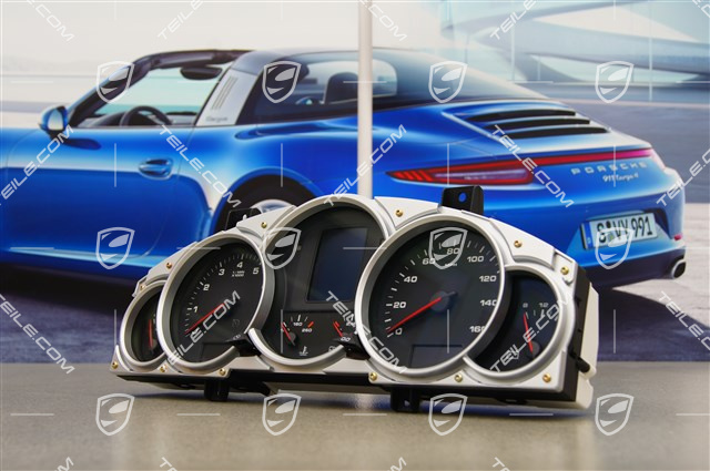 Instrument cluster, Cayenne S V8 4,5L 250KW, mph, USA Version