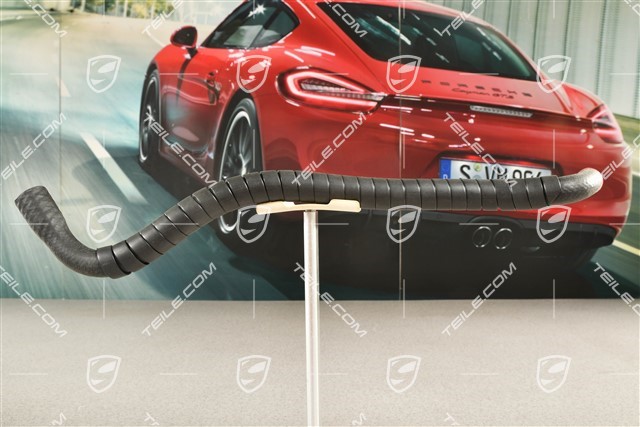 Power steering fluid tank-  tube / moulded hose