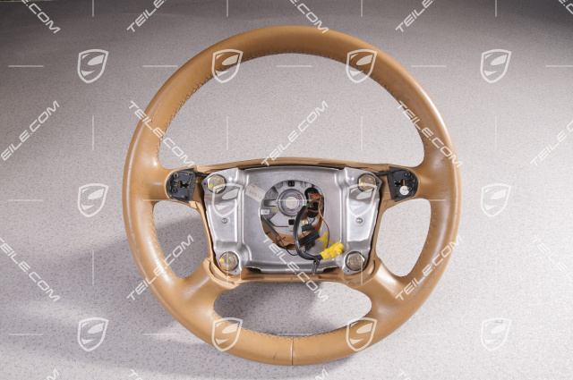 Steering Wheel, leather damaged