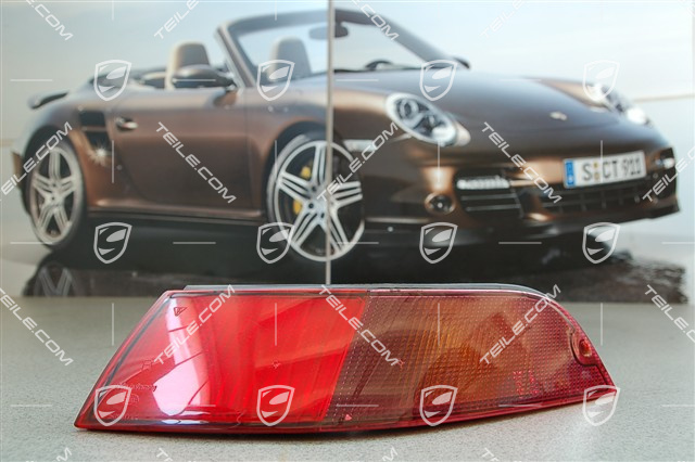 Rear lights red (L+R) + direction indicator light white (L+R), set (4 parts)