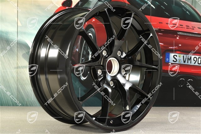 18-inch wheel Cayman GT4 CUP, 9J x 18 ET41, black high gloss
