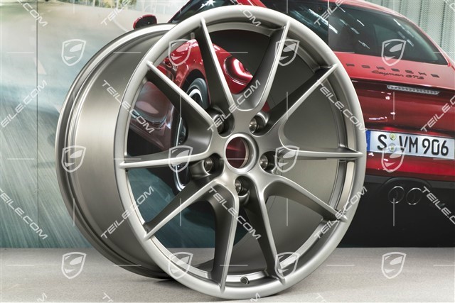 20-inch Carrera S III wheel, 11J x 20 ET70, platinum satin-matt
