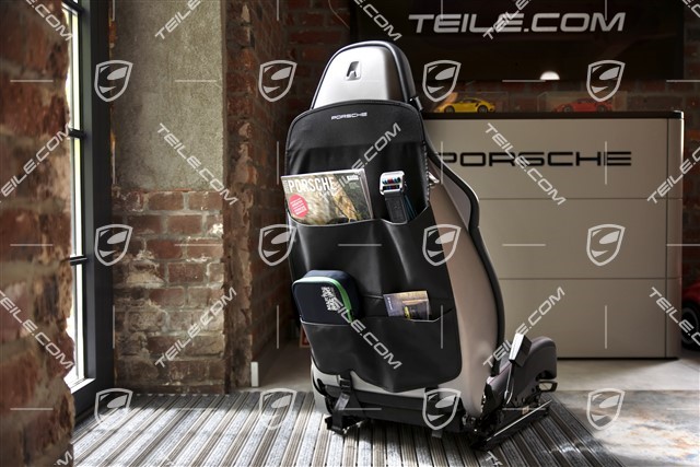 Rear backrest protection, four integrated pockets provide additional storage space