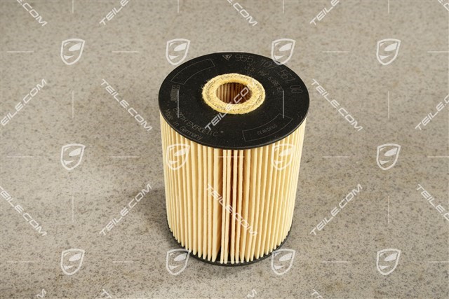 Oil filter insert with O-ring, 3,6L 220kW