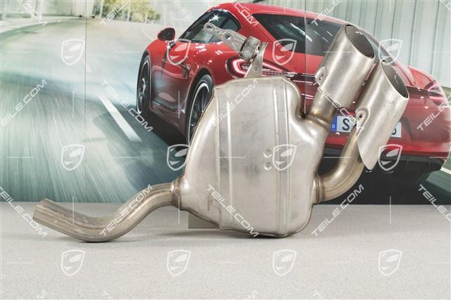 Rear muffler 3.0L 180kW, R