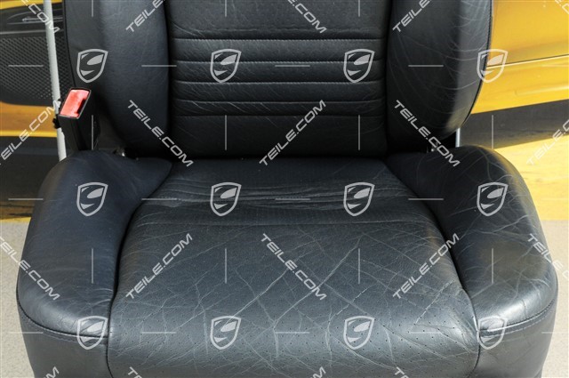 Seat, el adjustable, heating, Lumbar, leather, Metropole blue, damage, L