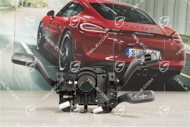 Steering column stalk switch, PDK with paddles / rear wiper / headlight cleaning system