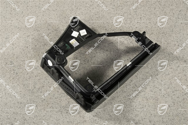 Moulding, Driver's side, Inner, Piano black, LL