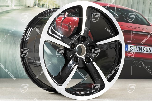 20-inch wheel, Sport Techno, 11,5J x 20 ET48, black high gloss