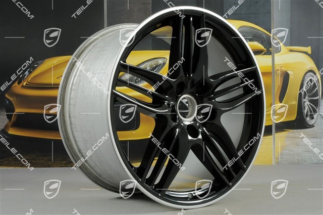 20-inch wheel, Sport Design, 11J x 20 ET70, black high gloss