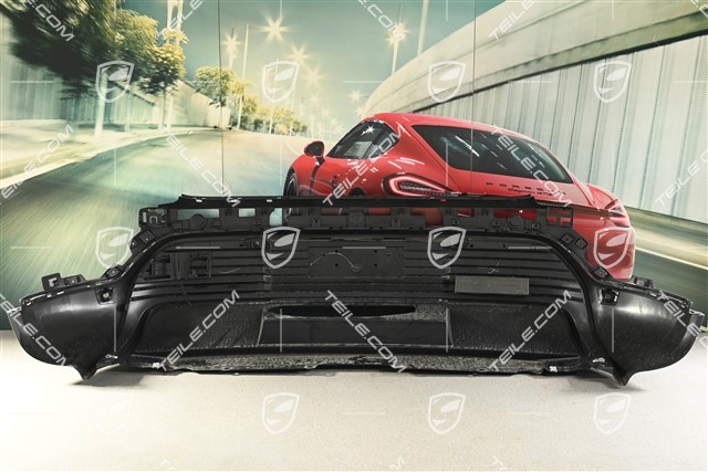 Rear bumper, lower lining, Black