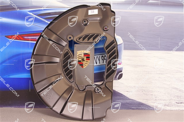 Front axle disc brake protective plate, PCCB, R Front axle disc brake protective plate, PCCB, R