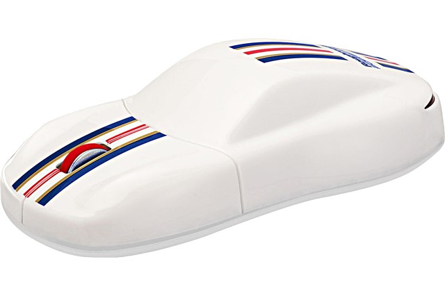911 Dakar Roughroads Collection - Computer Mouse, white