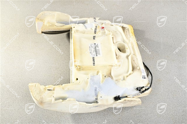 Front seat, seat foam part, vented / heated seats, GTS, R