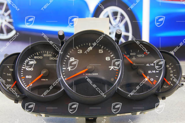 Instrument cluster, C2, 6-speed manual transmission