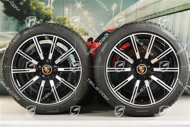 20-inch Sport Aero winter wheel set, rims 9J x 20 ET54 + 11J x 20 ET60 + NPirelli winter tyres 245/45 R20 + 285/40 R20