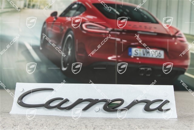 Napis / logo "Carrera", czarny