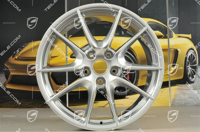 20" komplet felg Carrera S III, 8,5J x 20 ET51 + 11J x 20 ET70, kolor: brylantowy chrom