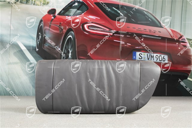 Rear / back seats, Lumbar support, Draped leather, Space grey, Convertible, R