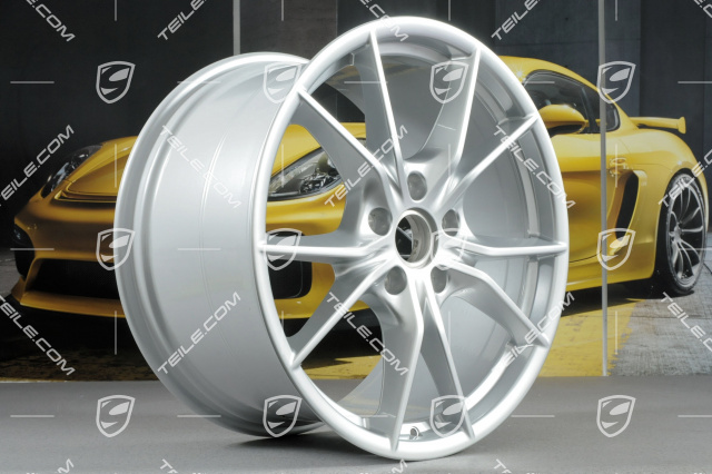 20-inch wheel rim Carrera S (IV), 11J x 20 ET78, for winter wheels, C2/C2S, Brilliant chrome finish